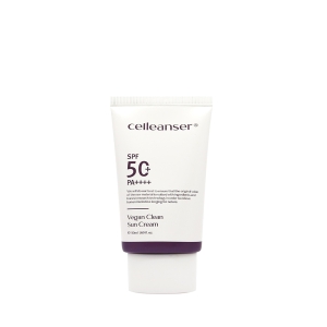Celleanser Vegan Clean Sun Cream with Kombucha, Antioxidant and Moisturizer SPF 50+ PA++++