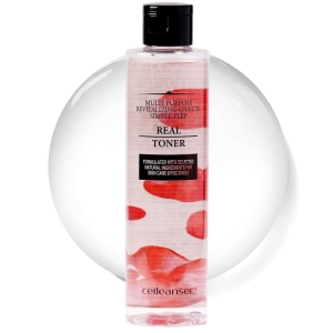 Celleanser Pure Rose Facial Toner - Soothing, Balancing and Hydrating, Alcohol-Free, Vegan